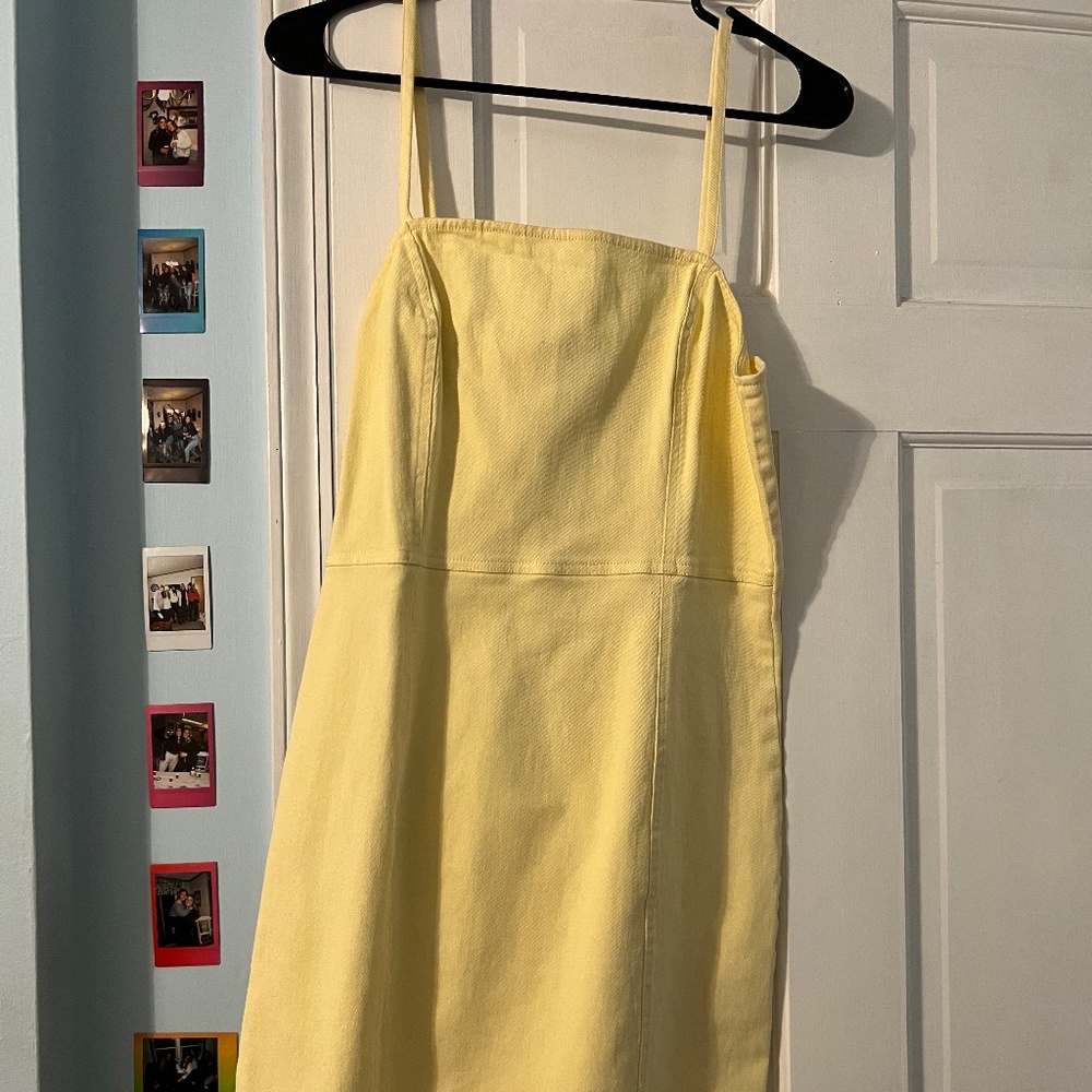 Bright Yellow Cute Summer Dress!